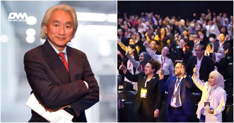 Dr Michio Kaku bakal gegar Malaysia
