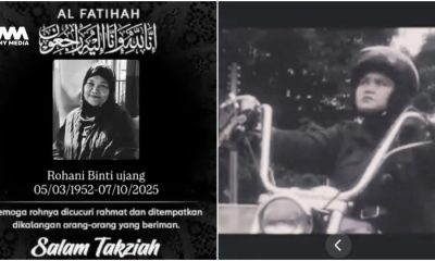 Pelakon Senario Rohani Ujang meninggal dunia