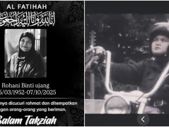 Pelakon Senario Rohani Ujang meninggal dunia