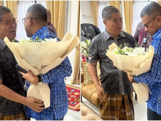 Saifuddin bawa bunga ziarah Mat Sabu