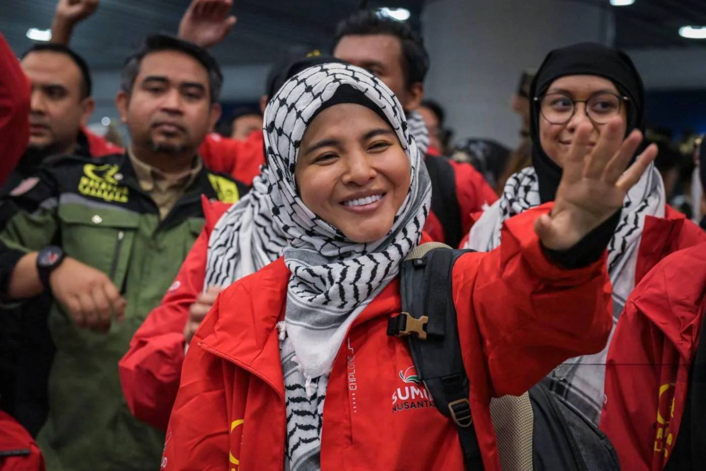 ardell aryana Misi kemanusiaan belum selesai
