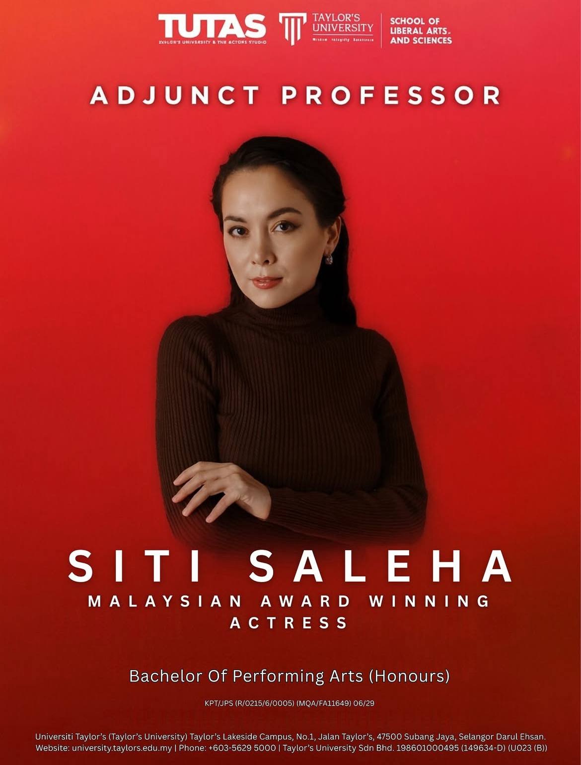 Siti Saleha Dilantik Profesor Adjung