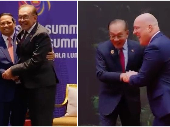 Saya suka bergurau walaupun nampak garang