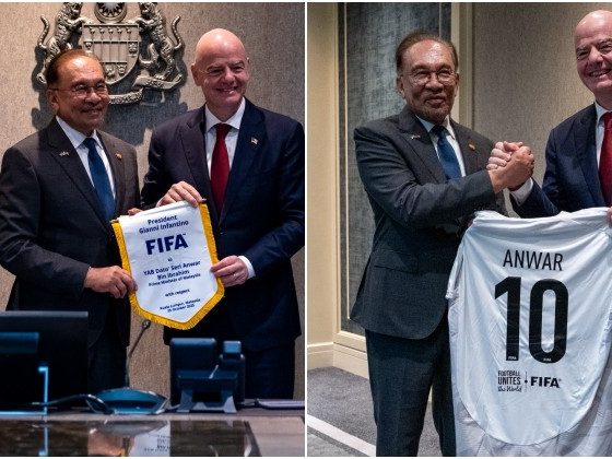 PM Anwar bertemu Presiden FIFA