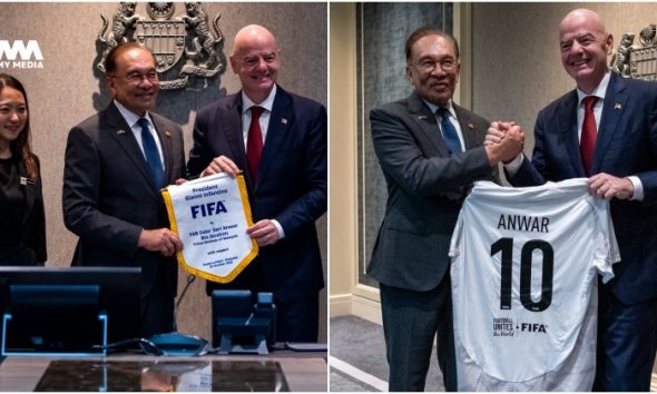 PM Anwar bertemu Presiden FIFA