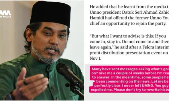 Saya tak pernah tinggalkan UMNO