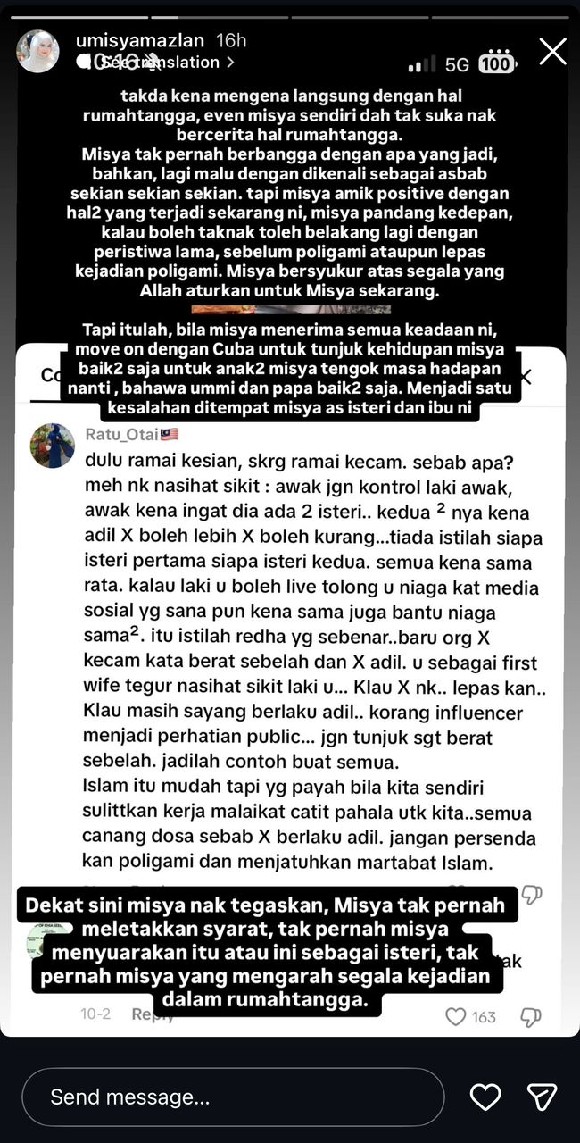 Umisya Mazlan enggan kenang peristiwa lama
