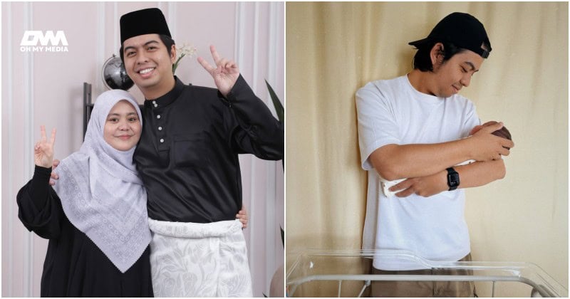 Najwa Latif & suami timang anak sulung
