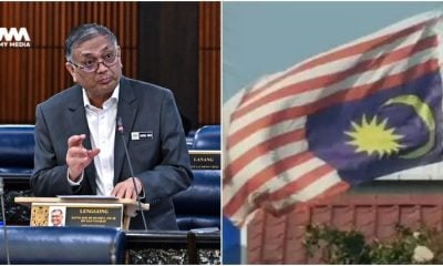 kes pasang bendera Malaysia terbalik