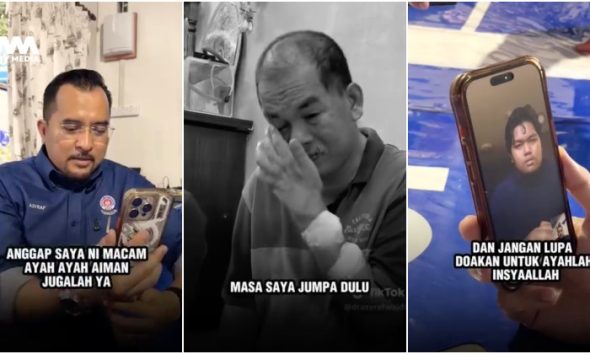 Asyraf Wajdi titip semangat