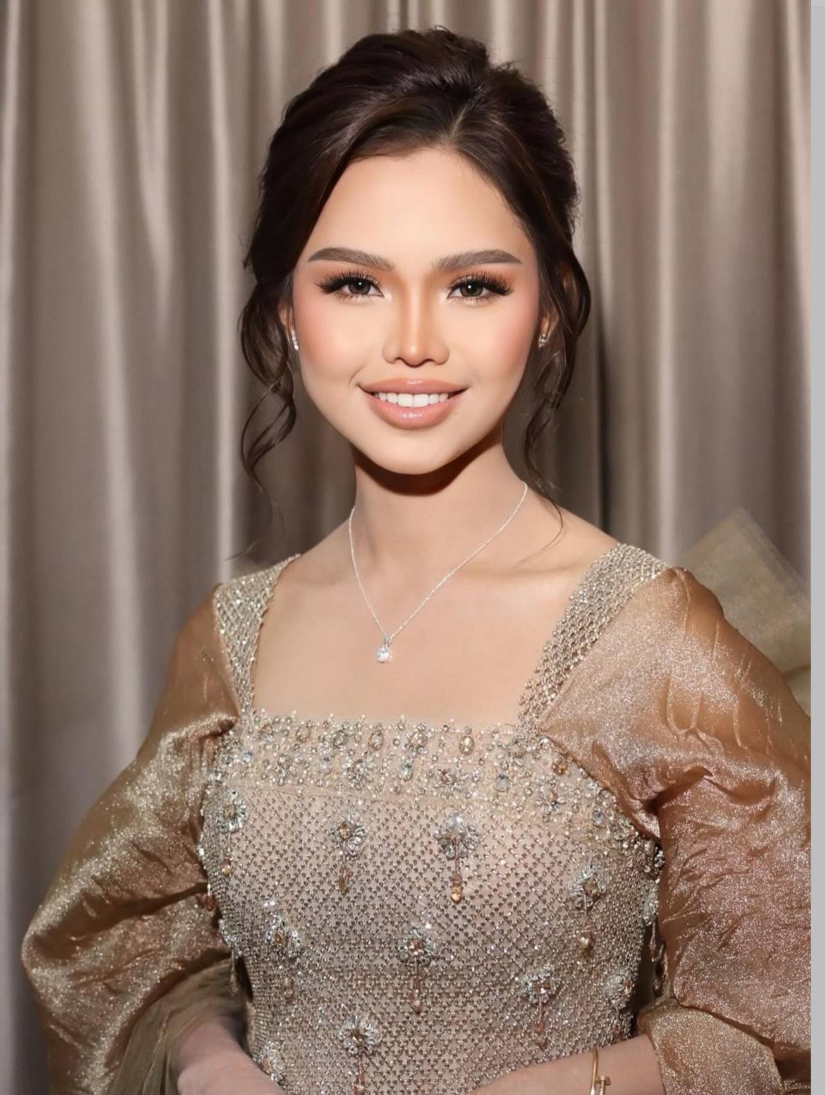 bella astillah Terbuka hadir majlis kahwin bekas suami