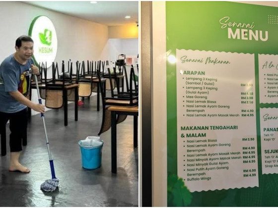 KESUM Rafizi Ramli tawar makanan