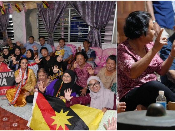 172 sukarelawan belia gegar Sarawak