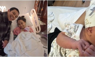 Noh Salleh & isteri timang anak perempuan