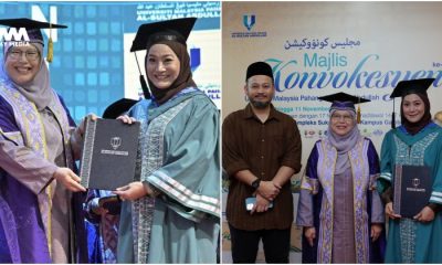 Yana Samsudin naik pentas terima master