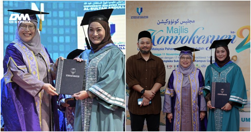 Yana Samsudin naik pentas terima master