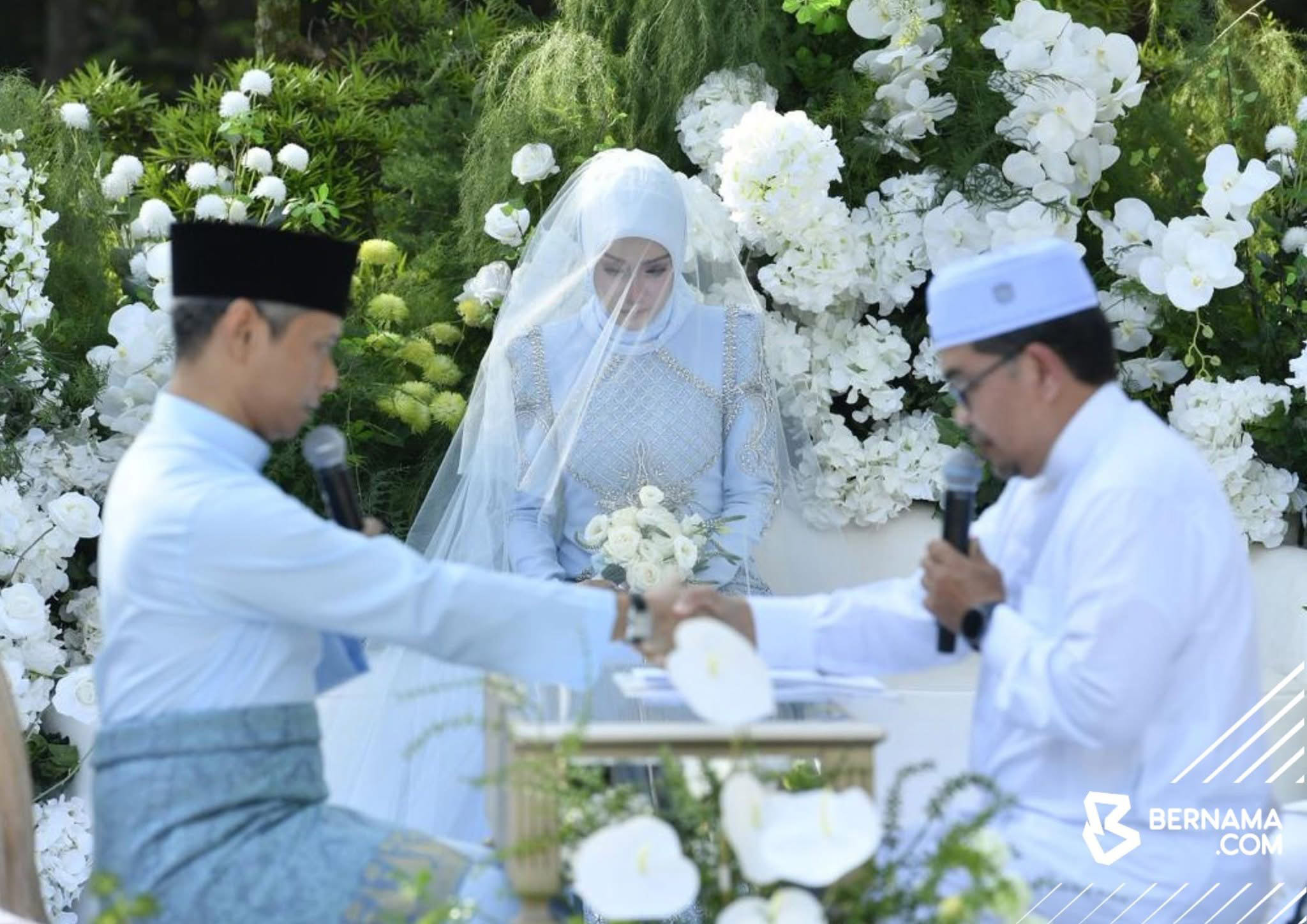 Majlis nikah diuruskan suami