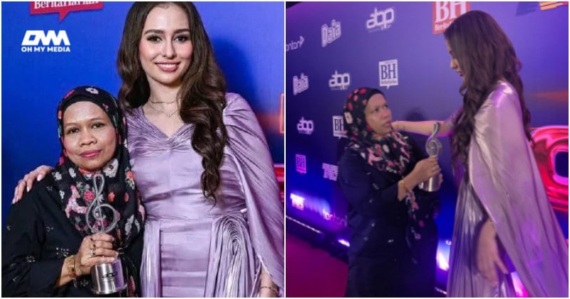 Anna Jobling & ibu berpelukan