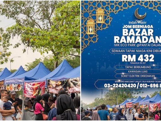 lokasi bazar Ramadan strategik