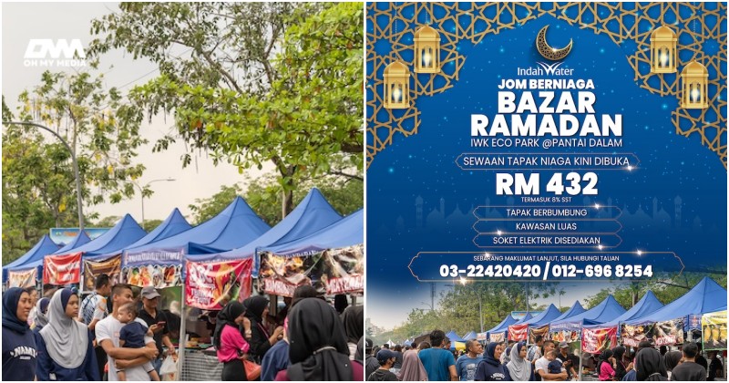 lokasi bazar Ramadan strategik