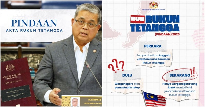 Dewan Rakyat lulus pindaan Rukun Tetangga 2025
