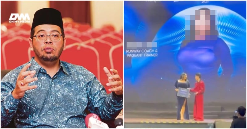 lelaki pakai gaun terbelah sampai paha