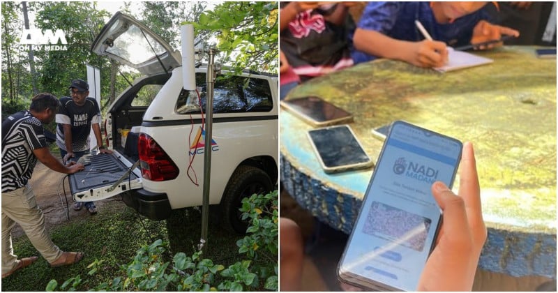 NADI on Wheels tingkat akses internet