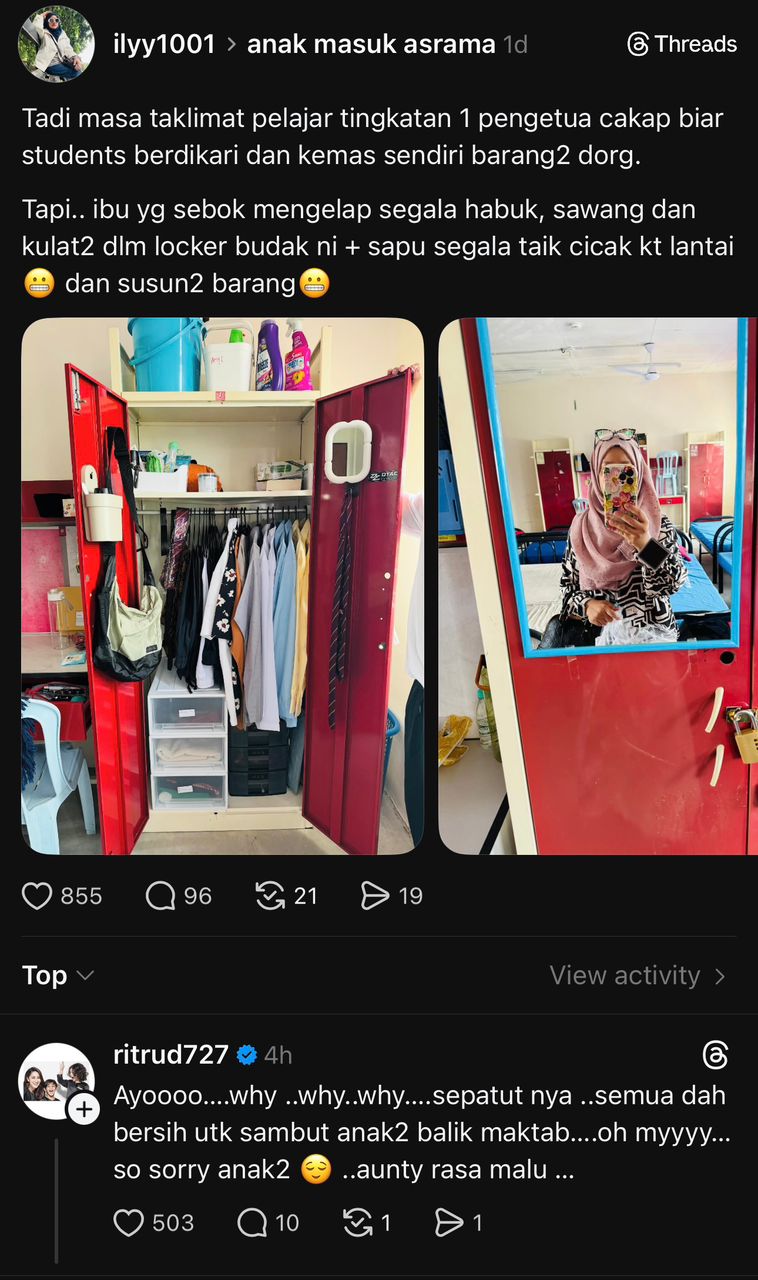 Rita Rudaini simpati