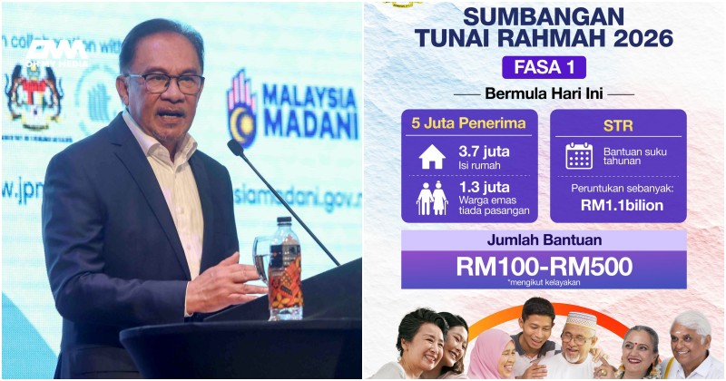 STR Fasa 1 mula disalur hari ini