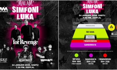 pentas baharu konsert Malam Simfoni Luka