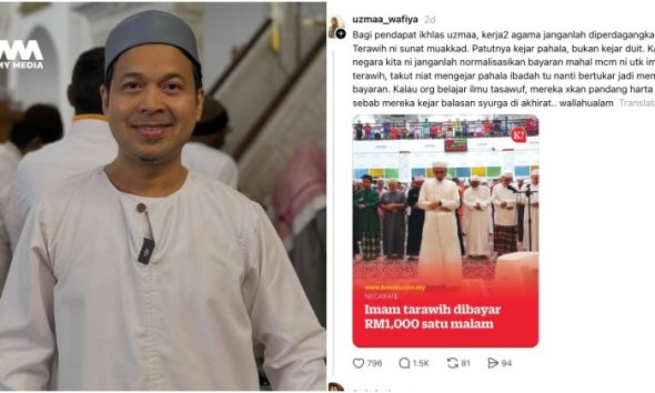 Fedtri Yahya ulas bayaran tarawih