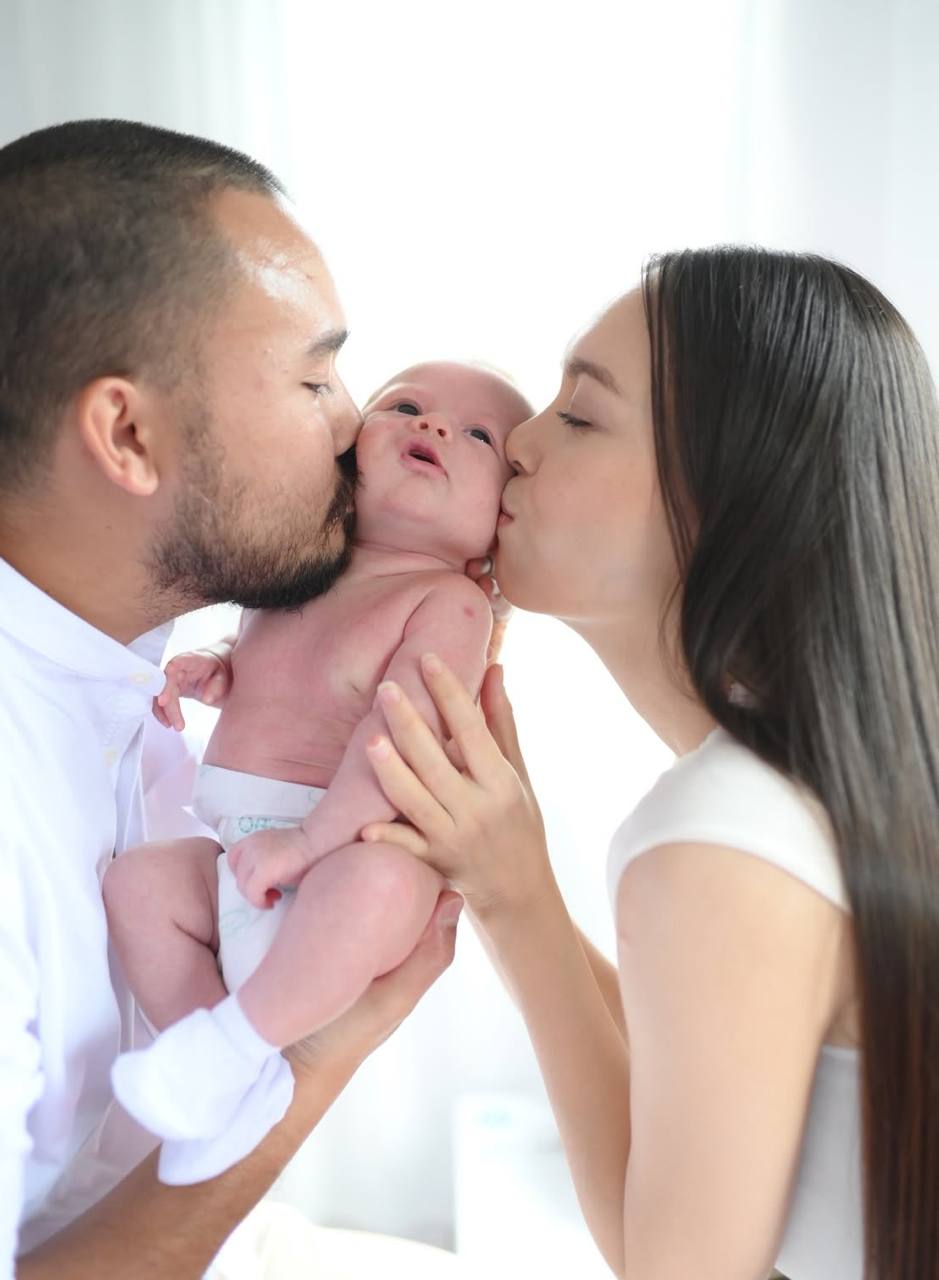 siti saleha Kongsi wajah anak