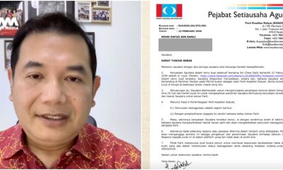 Ingat PKR dah berani pecat saya