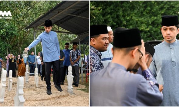 Tengku Mahkota Pahang ziarah waris