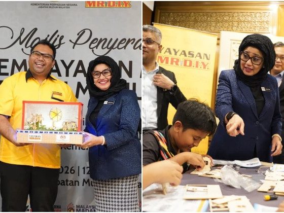 pelajar bakal terima kit STEM MR. DIY