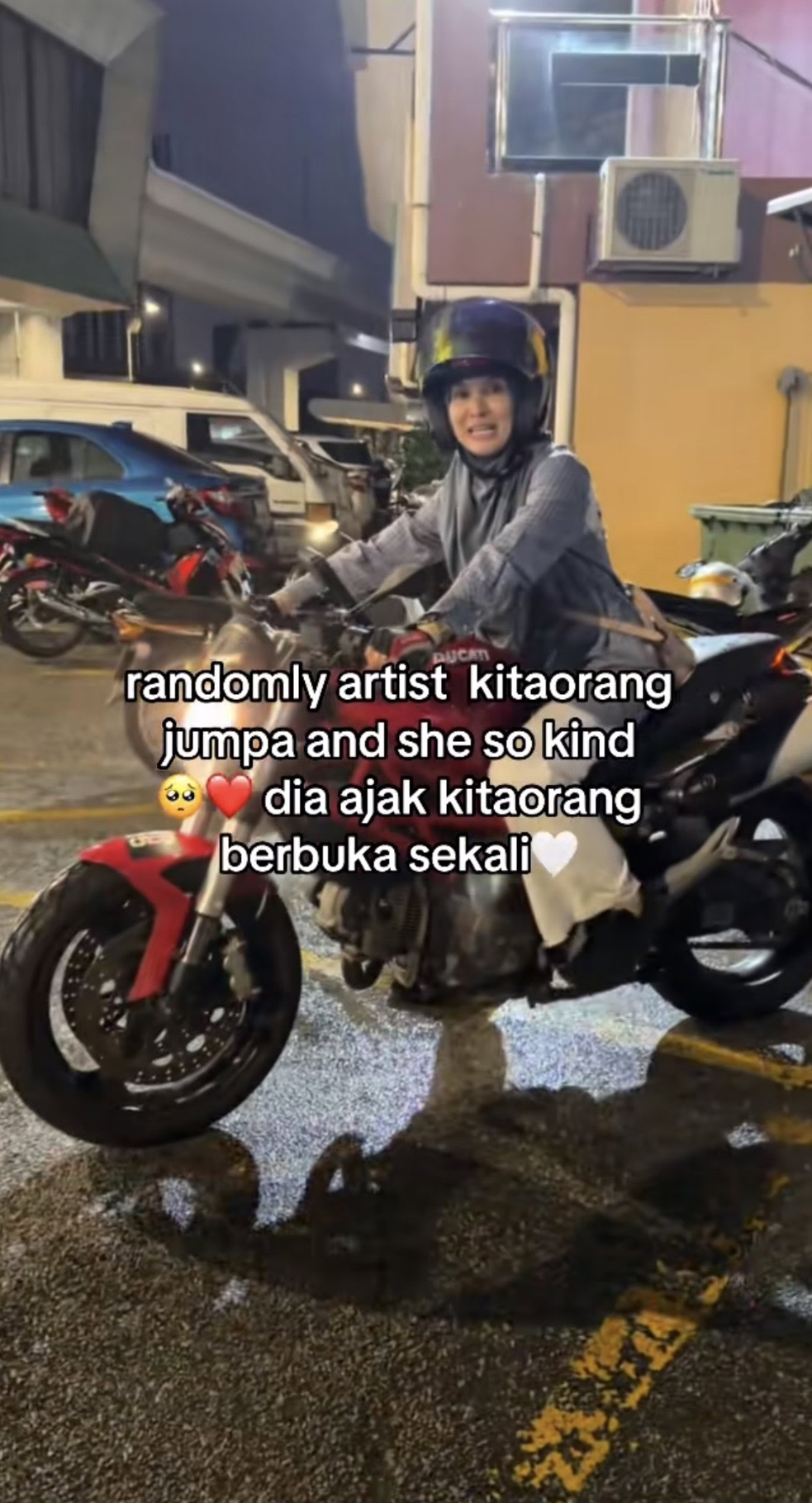Teruja jumpa Lisdawati