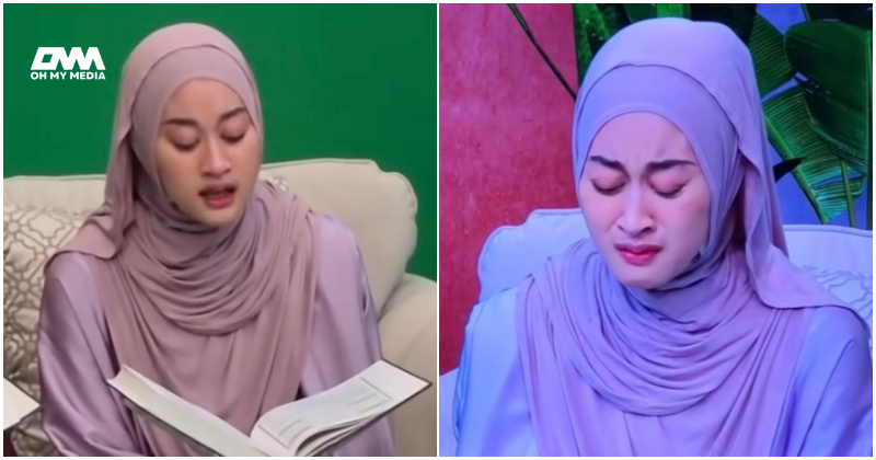 Dijemput program mengaji, Aisyah Retno menangis baca surah al-Qadr – “Baca tafsir, sangat sentimental” Dijemput program mengaji, Aisyah Retno menangis baca surah al-Qadr – “Baca tafsir, sangat sentimental”