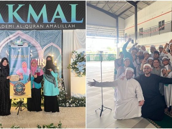 Hadiah Ramadan terindah! UstazLah nangis syukur, anak 15 tahun hafaz 30 juzuk
