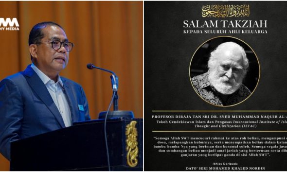 Khaled Nordin ucap takziah