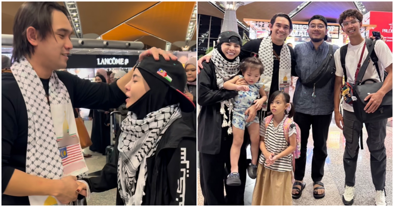 Suami titip doa, Ardell Aryana berangkat sertai misi Global Sumud Flotilla 2.0 Suami titip doa, Ardell Aryana berangkat sertai misi Global Sumud Flotilla 2.0