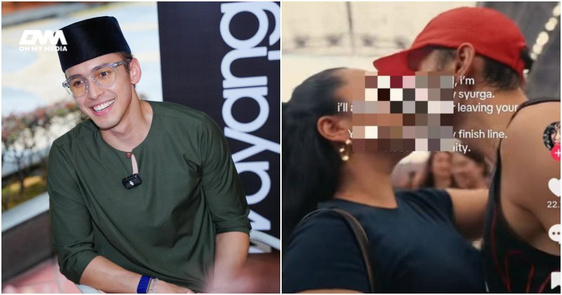 “Halal, hak saya cium isteri…” Fazziq Muqris mohon maaf, janji lebih berhati-hati “Halal, hak saya cium isteri…” Fazziq Muqris mohon maaf, janji lebih berhati-hati