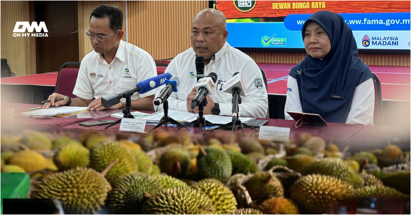 Lindungi pekebun, FAMA tawar harga lantai durian kampung RM2.70 sekilogram Lindungi pekebun, FAMA tawar harga lantai durian kampung RM2.70 sekilogram