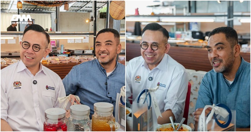“Politik biar berpada-pada, buat baik kita ‘join’ sekali” -Pantun Steven Sim buat YB Duyong “Politik biar berpada-pada, buat baik kita ‘join’ sekali” -Pantun Steven Sim buat YB Duyong