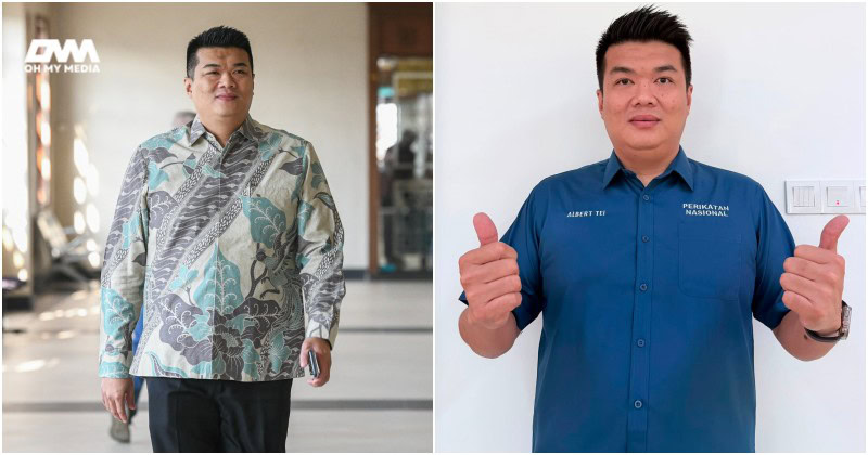 Hadir berbaju PN di penamaan calon, Albert Tei gelar penyokong PH ‘anjing’ -“Betul, saya sebut” Hadir berbaju PN di penamaan calon, Albert Tei gelar penyokong PH ‘anjing’ -“Betul, saya sebut”