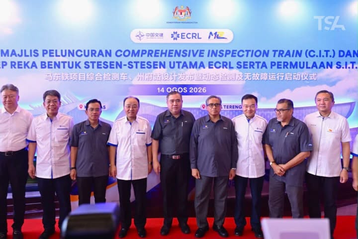 Tak perlu tunggu 2027! Anthony Loke cabar ECRL mula operasi Disember ini Tak perlu tunggu 2027! Anthony Loke cabar ECRL mula operasi Disember ini