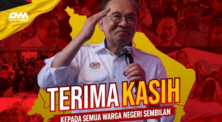 PM Anwar ucap tahniah BN! Jamin kerjasama dengan kerajaan baharu Negeri Sembilan PM Anwar ucap tahniah BN! Jamin kerjasama dengan kerajaan baharu Negeri Sembilan