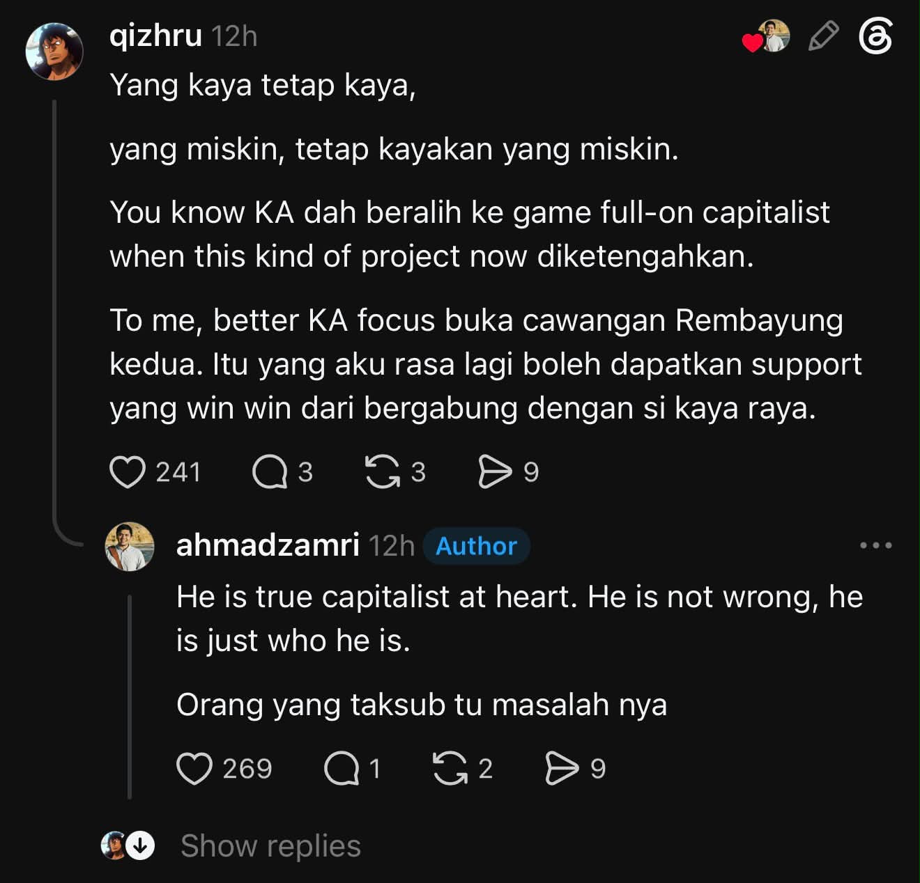 Dituduh kapitalis, Khairul Aming mohon maaf -“Kalau dengan saya berniaga ni sakitkan hati anda…” Dituduh kapitalis, Khairul Aming mohon maaf -“Kalau dengan saya berniaga ni sakitkan hati anda…”