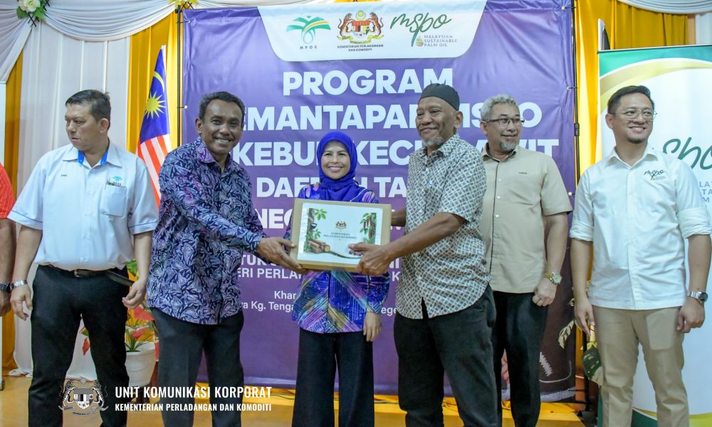 Pastikan pekebun kecil tak tercicir! Kerajaan tanggung penuh kos MSPO Pastikan pekebun kecil tak tercicir! Kerajaan tanggung penuh kos MSPO