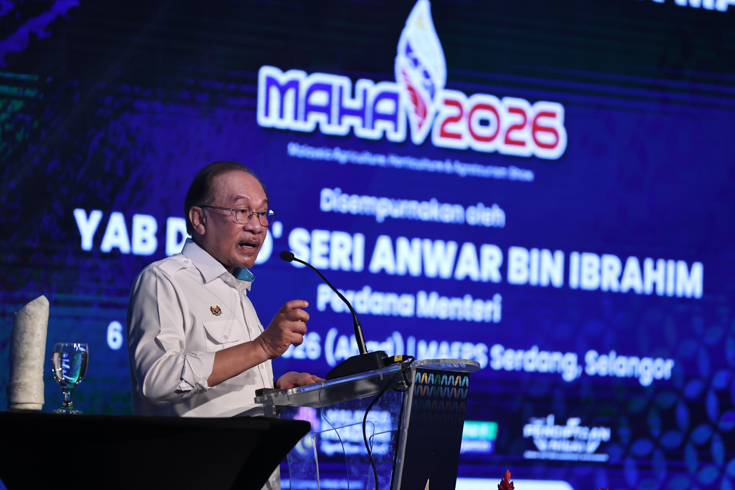 MAHA 2026 catat kemajuan tinggi, PM Anwar bangga sektor pertanian semakin maju MAHA 2026 catat kemajuan tinggi, PM Anwar bangga sektor pertanian semakin maju