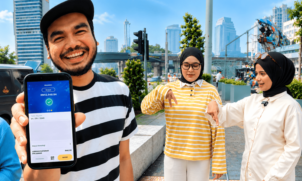 Mesej ‘My PTPTN, My Responsibility’ diperkasa melalui bahasa isyarat Mesej ‘My PTPTN, My Responsibility’ diperkasa melalui bahasa isyarat